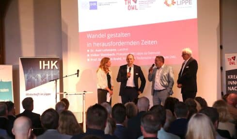 Dialog: In Lippe arbeiten Wirtschaft, Wissenschaft und Politik gemeinsam an der Zukunft