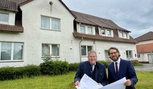 Sparkasse Minden-Lübbecke erwirbt ehemaliges Rathaus in Stemwede-Dielingen
