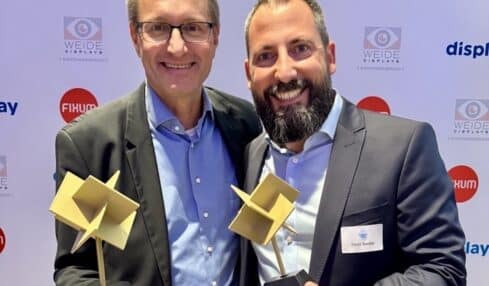 Zweimal Gold: POS TUNING gewinnt den display Superstar-Award 2025