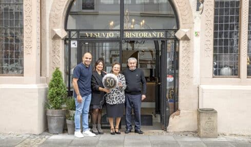 Seit 50 Jahren: Im „Vesuvio“ in Lemgo heißt das Erfolgsrezept „La famiglia“ 