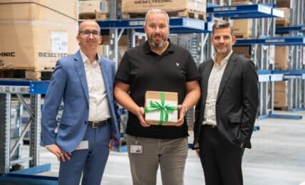 Früherer Schülerjobber treibt bei Diesel Technic die globale Logistik-Strategie voran