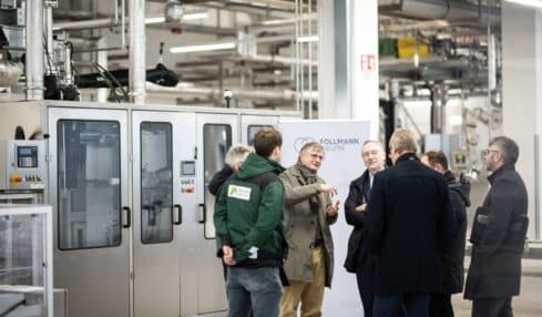 Signale für den Industriestandort: EU-Handelschef besucht die Follmann Gruppe
