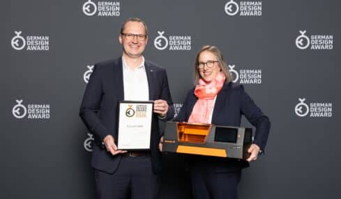 Kompakter Industriedrucker: Weidmüller gewinnt German Design Award 2026