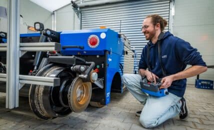 Vision und Wirklichkeit: Testfeld für Projekt AuToRail OWL ist ein Meilenstein  