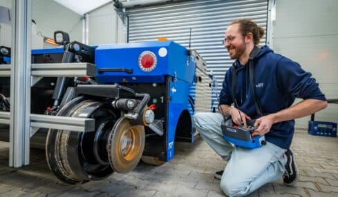 Vision und Wirklichkeit: Testfeld für Projekt AuToRail OWL ist ein Meilenstein  