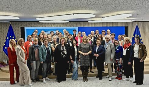 „Unternehmerfrauen im Handwerk“ treffen Europaabgeordnete in Brüssel