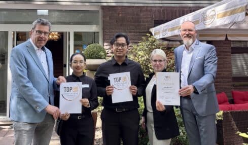 Waldhotel Bärenstein erneut als „TOP-Ausbildungsbetrieb“ ausgezeichnet