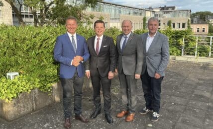 Kontinuität: Vertrag von Sparkassenvorstand Andreas Trotz um weitere fünf Jahre verlängert 