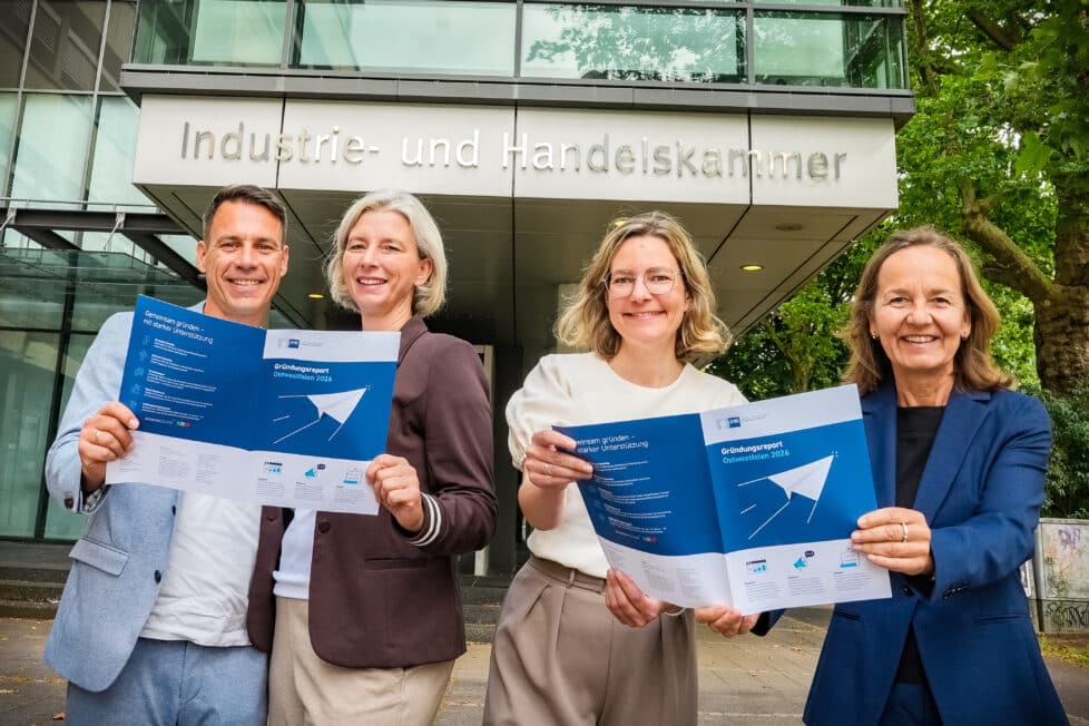 IHK OWL: Fast 12.000 Gründungen in Ostwestfalen