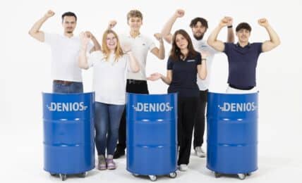 Rein ins Berufsleben: Nachwuchstalente starten bei DENIOS