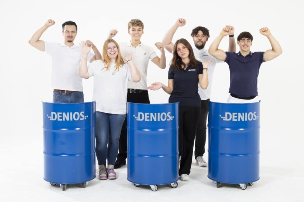 Rein ins Berufsleben: Nachwuchstalente starten bei DENIOS