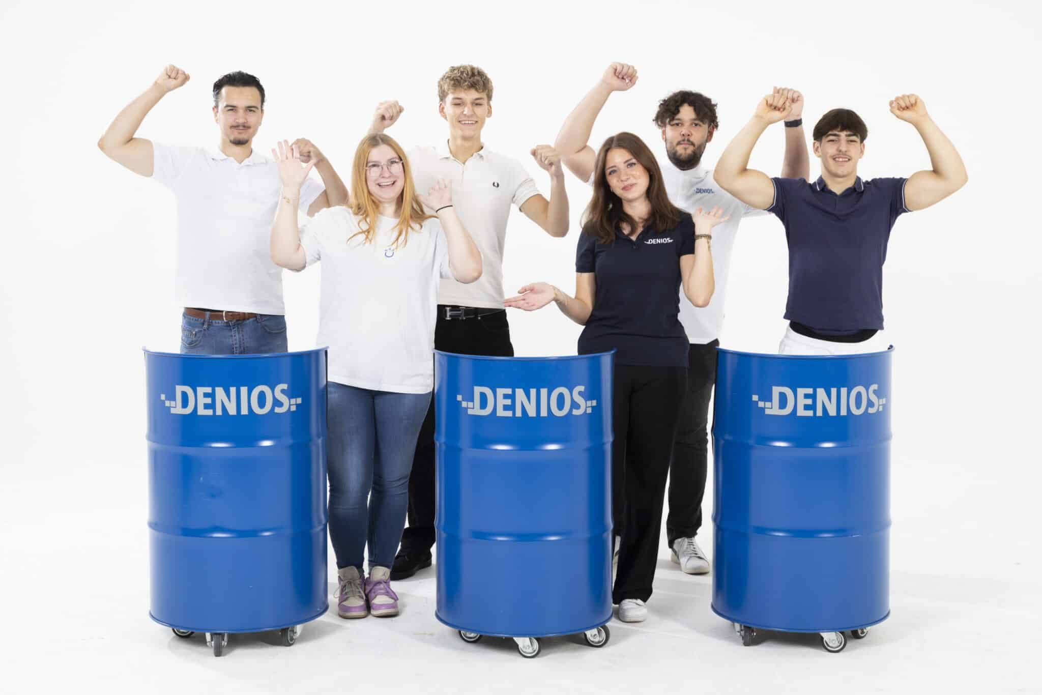Rein ins Berufsleben: Nachwuchstalente starten bei DENIOS