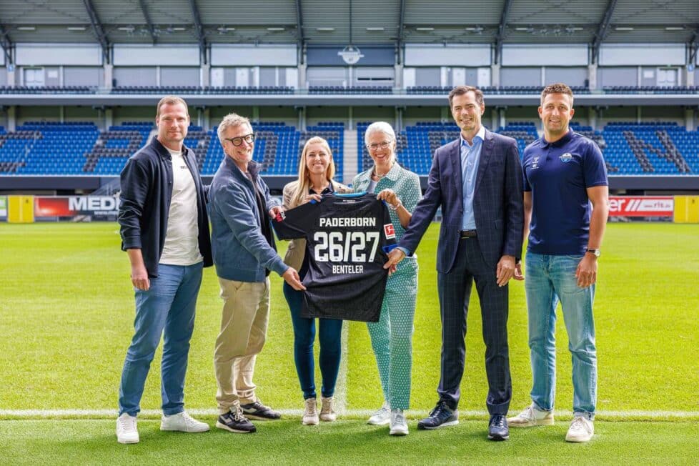 Bundesliga-Aufsteiger SC Paderborn und Global Player setzen Partnerschaft fort