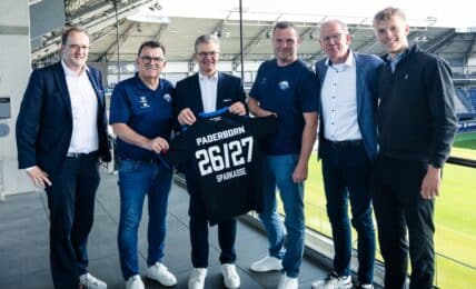 Sparkasse verlängert die starke Partnerschaft mit dem SC Paderborn 07
