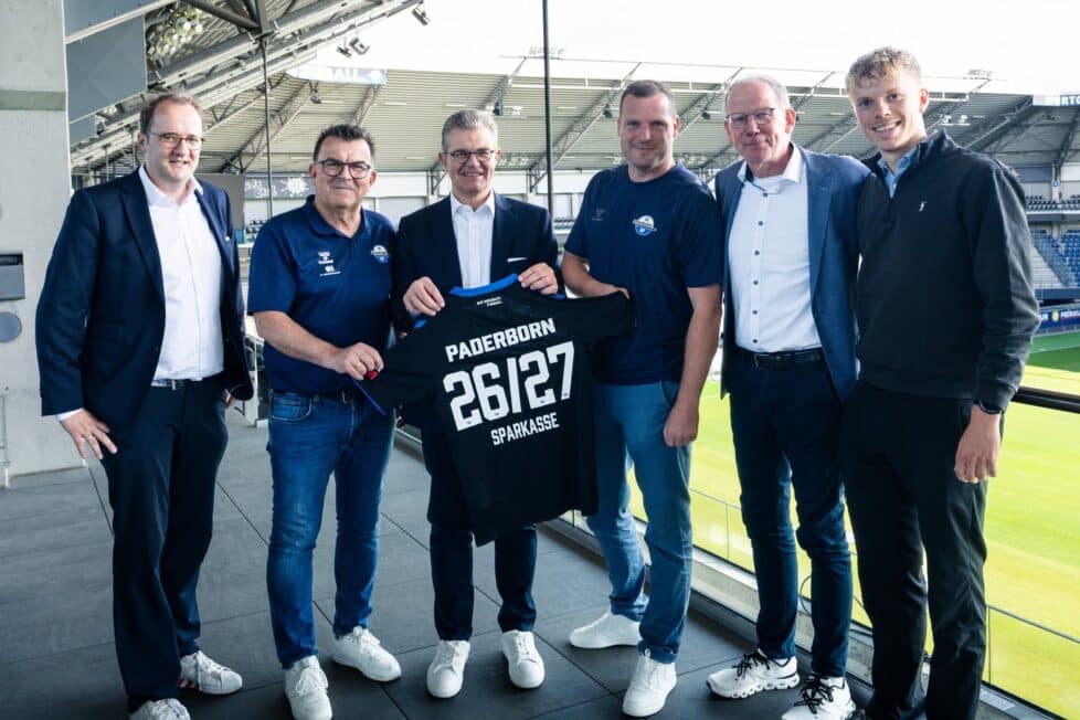 Sparkasse verlängert die starke Partnerschaft mit dem SC Paderborn 07
