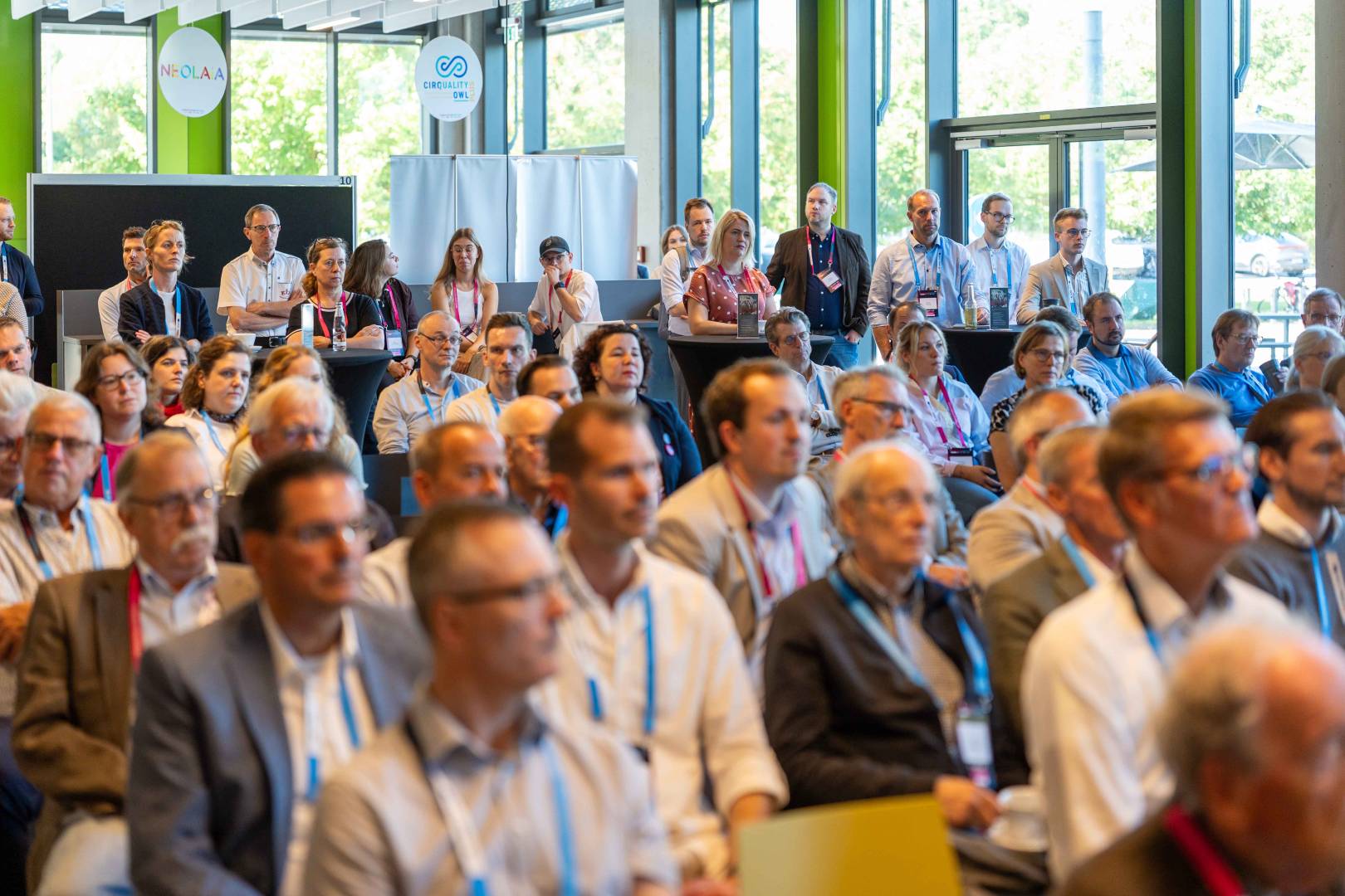 Rund 700 Teilnehmende besuchten das InnovationFestival an den bei-den Veranstaltungstagen auf dem Campus Bielefeld. Foto: BRIC GmbH
