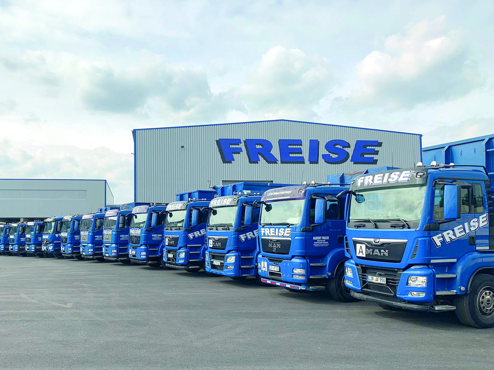 Die Albert Freise GmbH nimmt neuen Recyclinghof in Betrieb