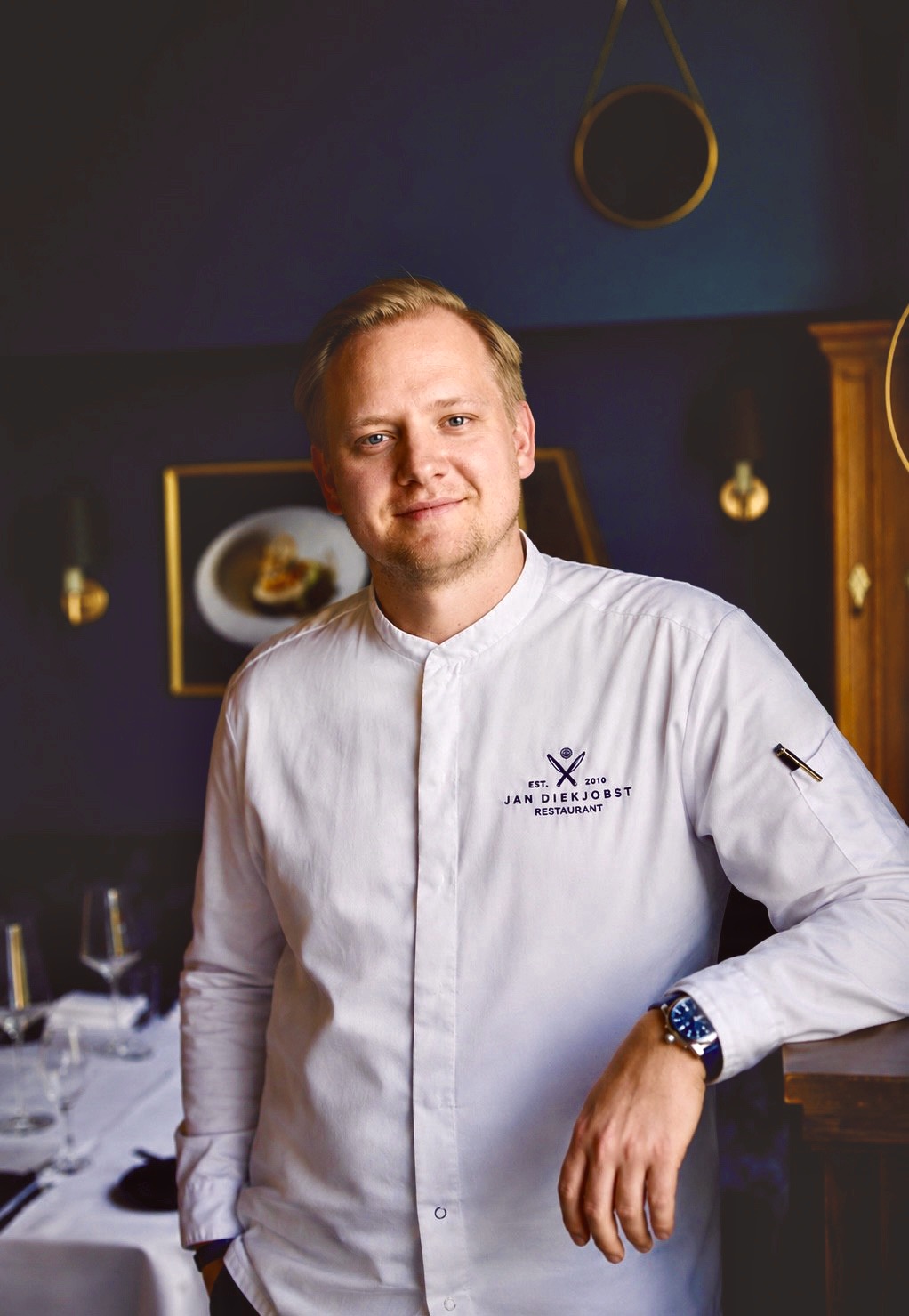 Jan Diekjobst wei&szlig;, wie man G&auml;ste begeistert. Foto: Hendrik Lemke