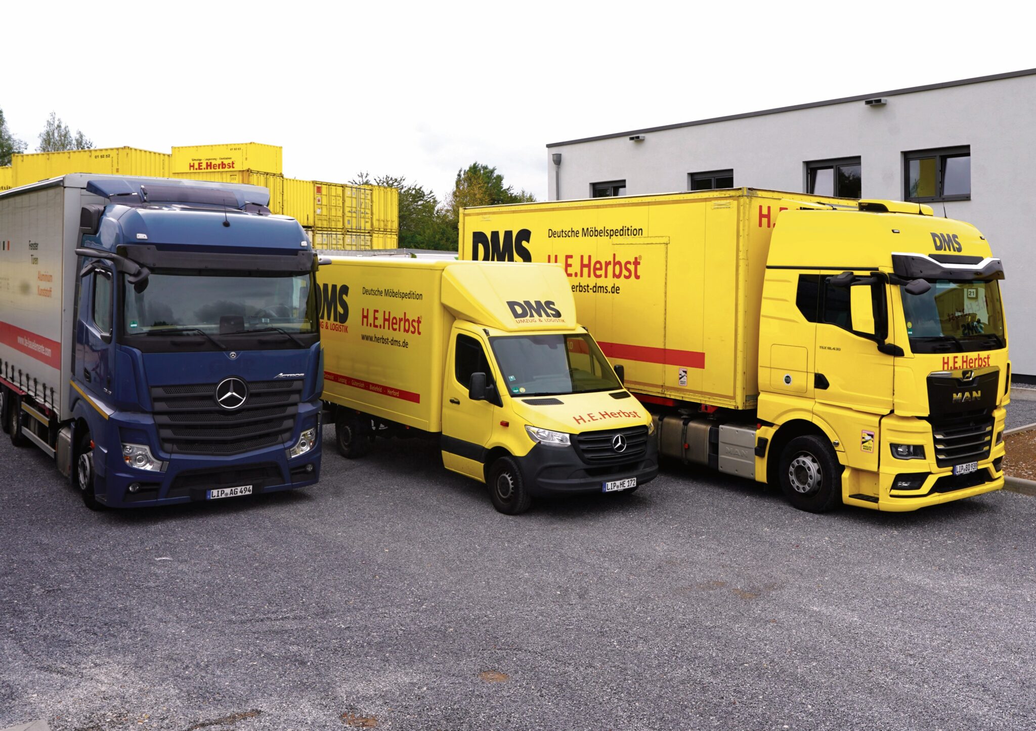 H.E. Herbst übernimmt jeden Transportauftrag