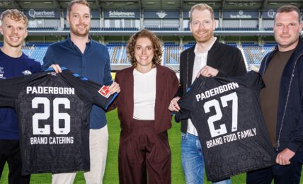 Partnerschaft ausgebaut: Brand Food Family ist neuer Premium-Partner des SC Paderborn
