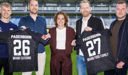 Partnerschaft ausgebaut: Brand Food Family ist neuer Premium-Partner des SC Paderborn